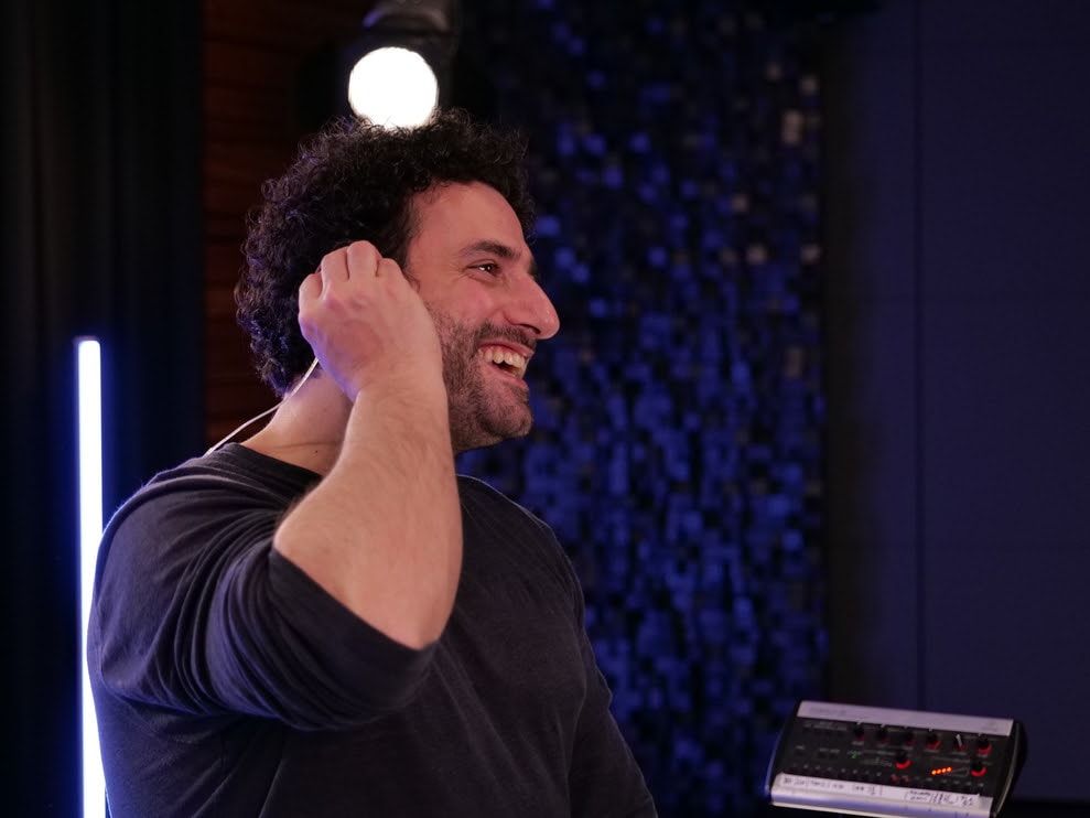 Santino Scavelli beim Unterrichten