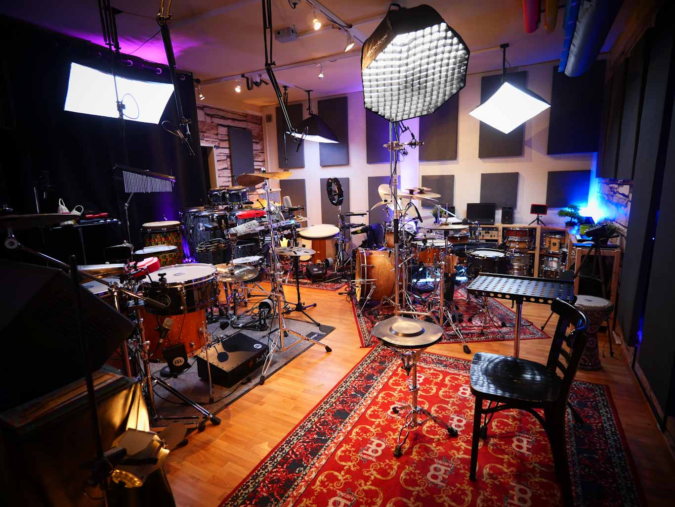 DrumHub – Studio Gesamtansicht
